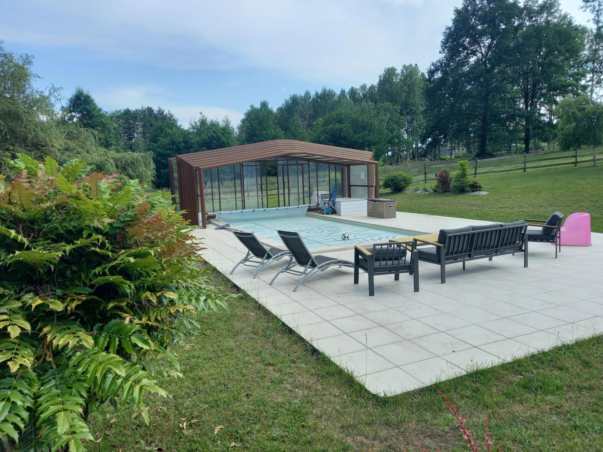 Chalet Au Coeur De La Nature Le Grand-Luce Exterior photo
